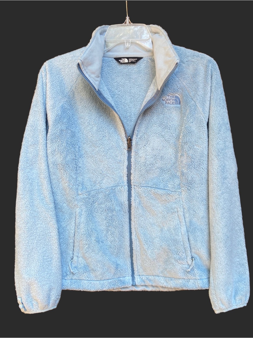 The North Face Women's Osito Fleece Jacket in “Glacier Blue” Size Small - EUC